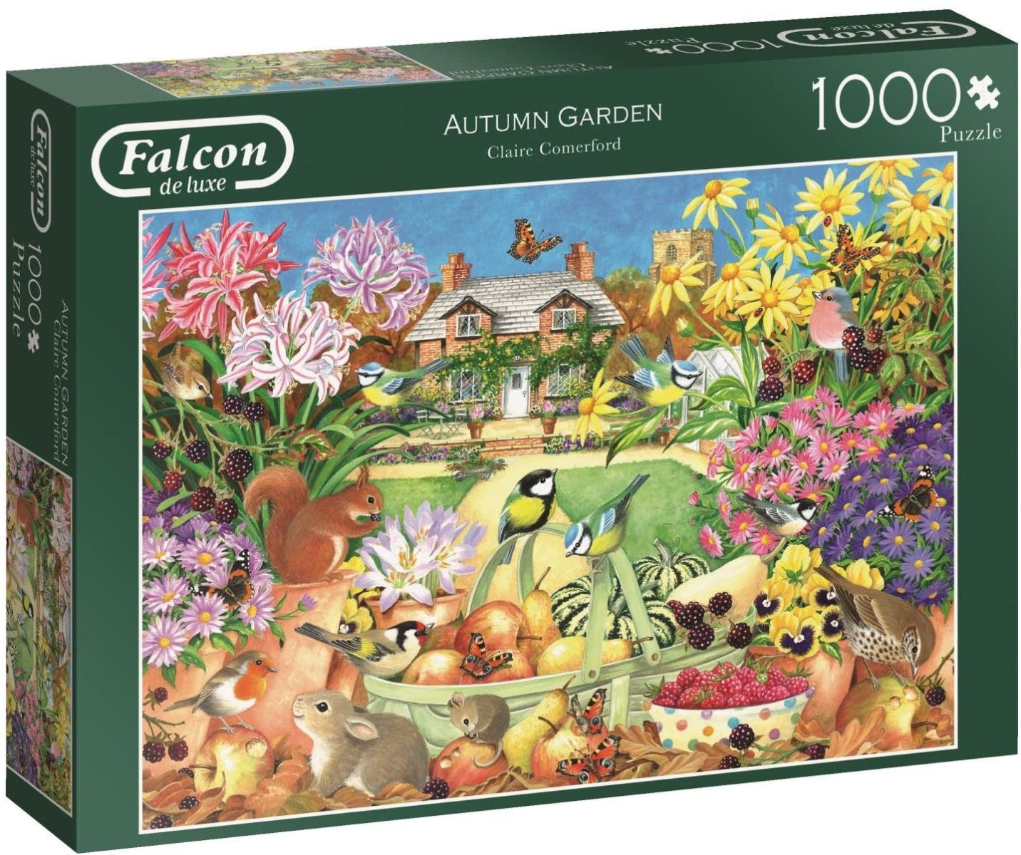 Falcon De Luxe - Autumn Garden - 1000 Piece Jigsaw Puzzle