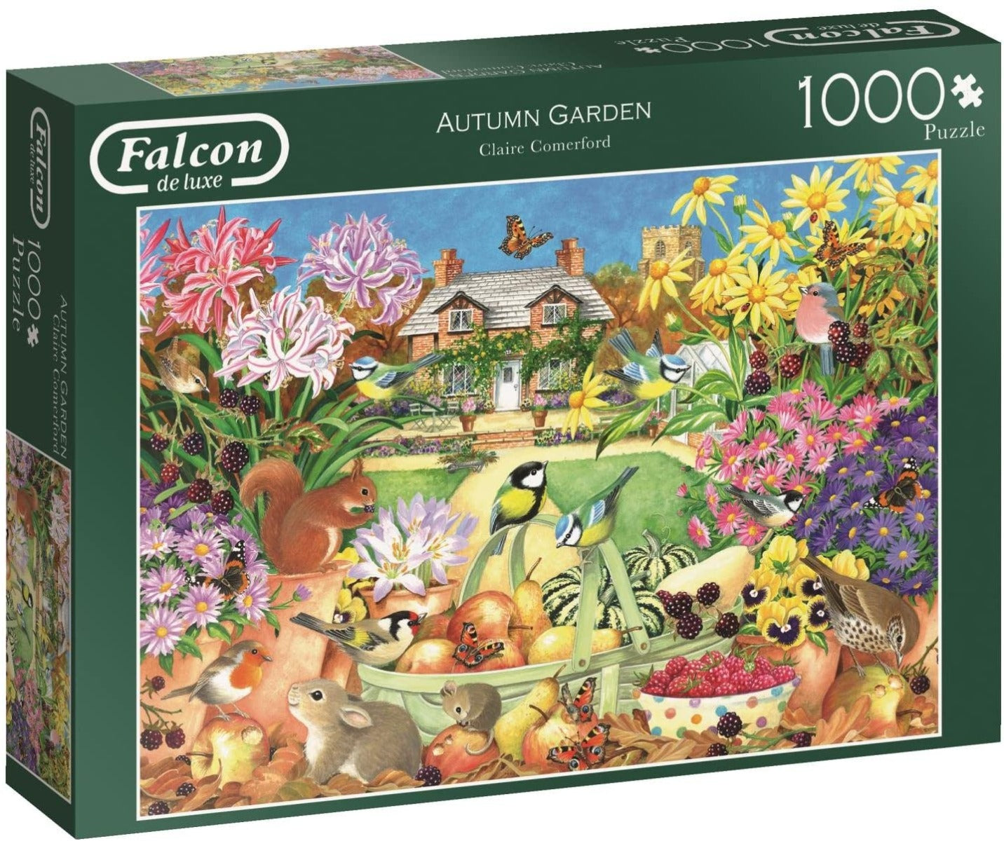 Autumn Garden – 1000 Piece Jigsaw Puzzle (Falcon De Luxe)