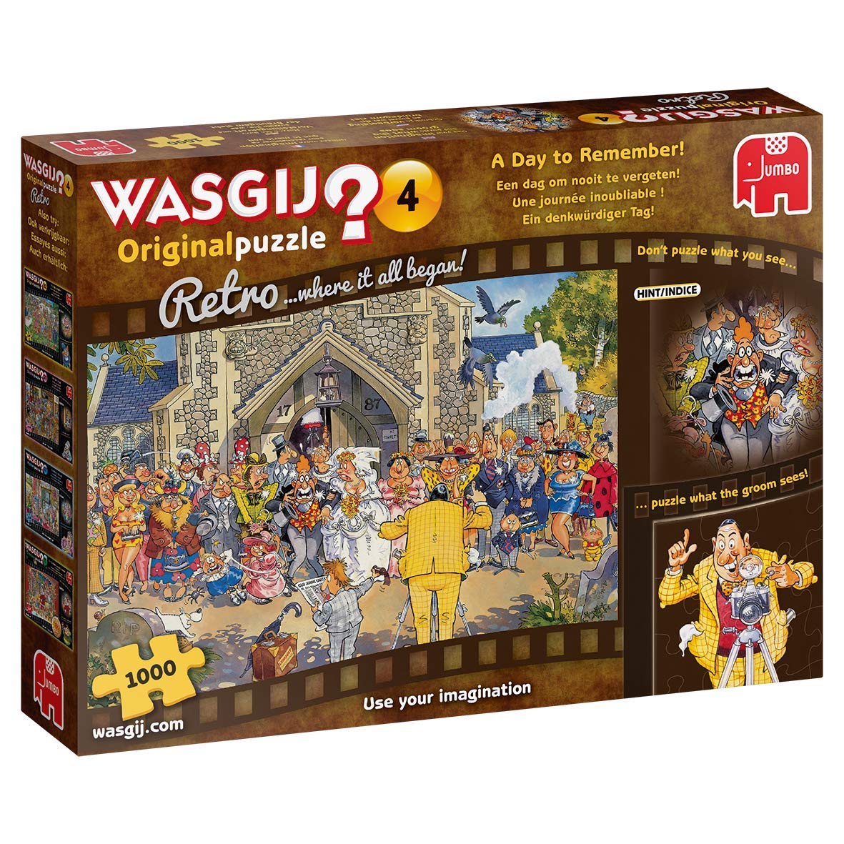 Wasgij Retro Original 4 - A Day To Remember - 1000 Piece Jigsaw Puzzle