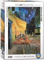 Café Terrace at Night – 1000 Piece Jigsaw Puzzle (Eurographics)