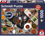 Kitchen Spice – 1000 Piece Jigsaw Puzzle (Schmidt) - Completed Puzzle