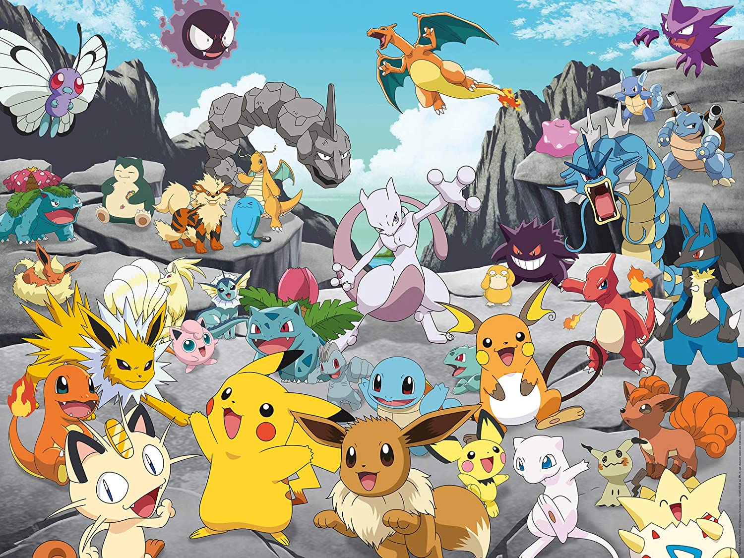 Pokemon Classics – 1500 Piece Jigsaw Puzzle (Ravensburger)