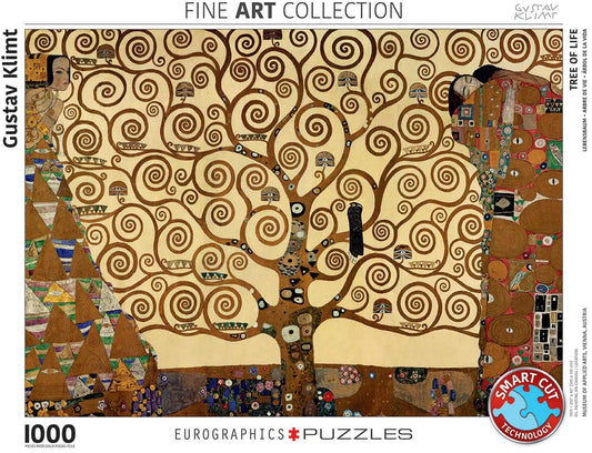 Eurographics - Tree of Life by Gustav Klimt - 1000 Piece Jigsaw Puzzle