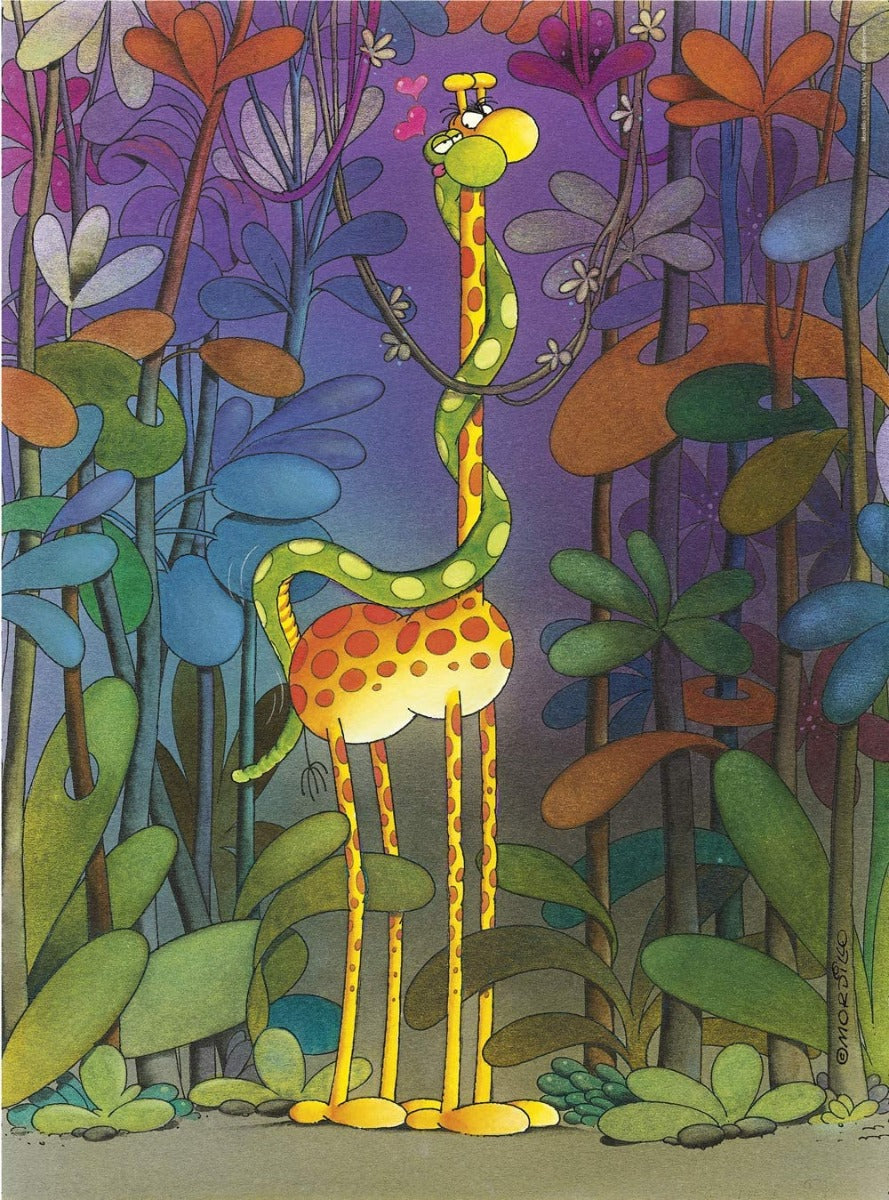 The Lover by Mordillo – 500 Piece Jigsaw Puzzle (Clementoni)