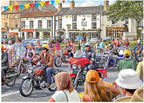 The Motorcycle Show – 2 x 500 Piece Jigsaw Puzzle (Falcon De Luxe)