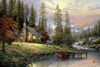 A Peaceful Retreat by Thomas Kinkade – 500 Piece Jigsaw Puzzle (Schmidt)