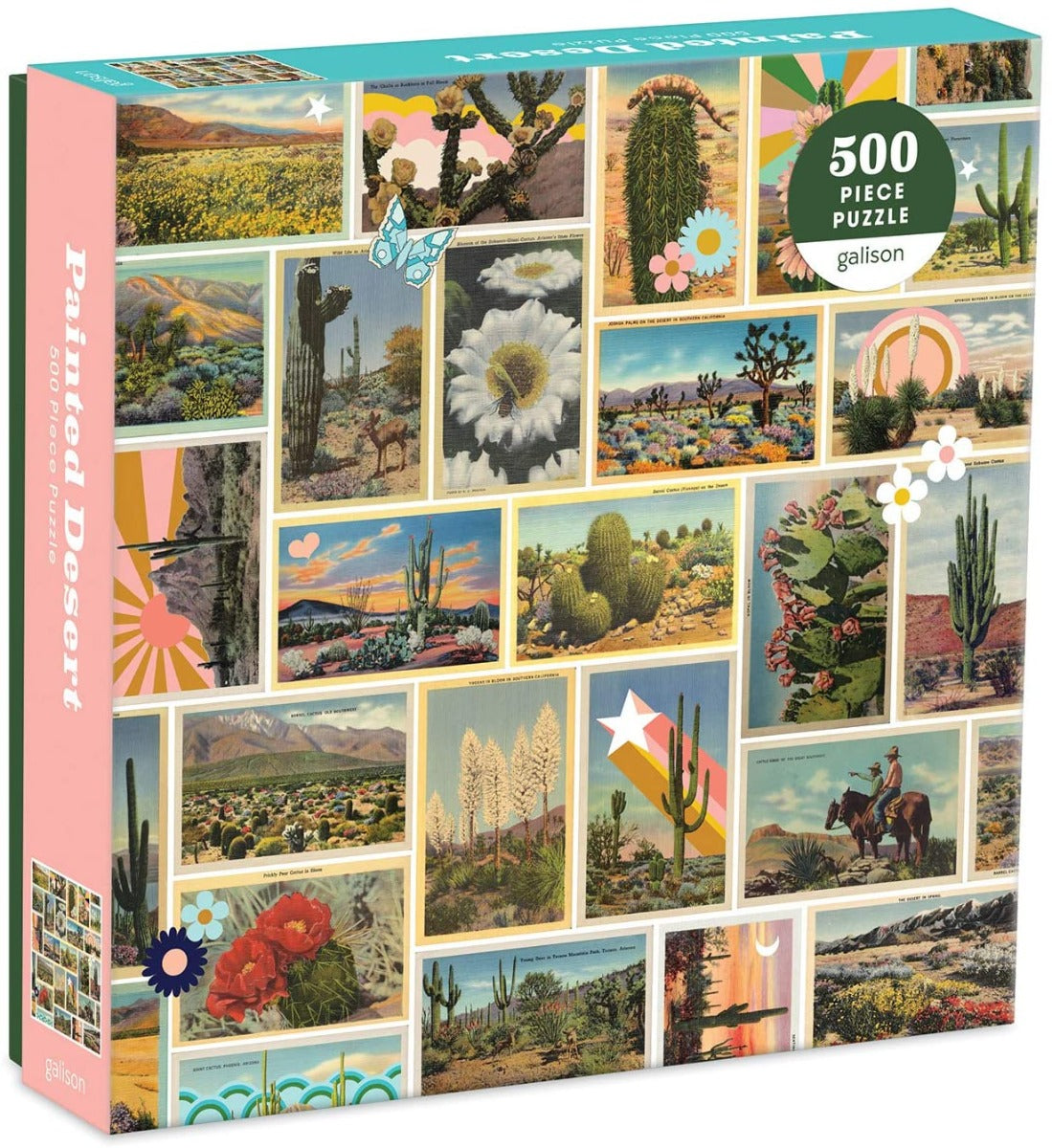 Painted Desert – 500 Piece Jigsaw Puzzle (Galison)