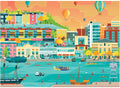 The Marina – 1000 Piece Jigsaw Puzzle (Falcon Contemporary)