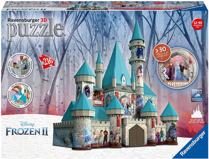 Ravensburger 11156 Disney Frozen 2 Castle - 216 Piece 3D Jigsaw Puzzle
