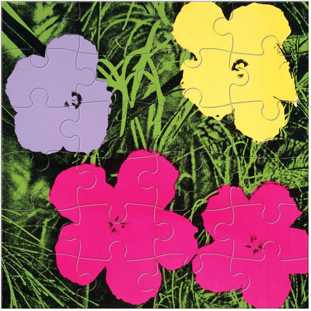 Andy Warhol Wood Puzzle Set – 6 x 25 Piece Jigsaw Puzzles (Galison)
