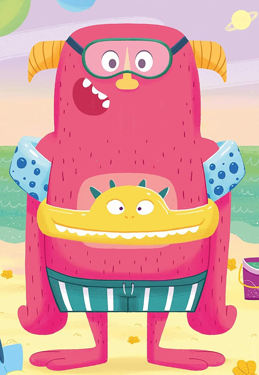 Monsters Mix & Match – 3 x 24 Piece Jigsaw Puzzle (Ravensburger)