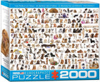 The World of Dogs – 2000 Piece Jigsaw Puzzle (Eurographics)