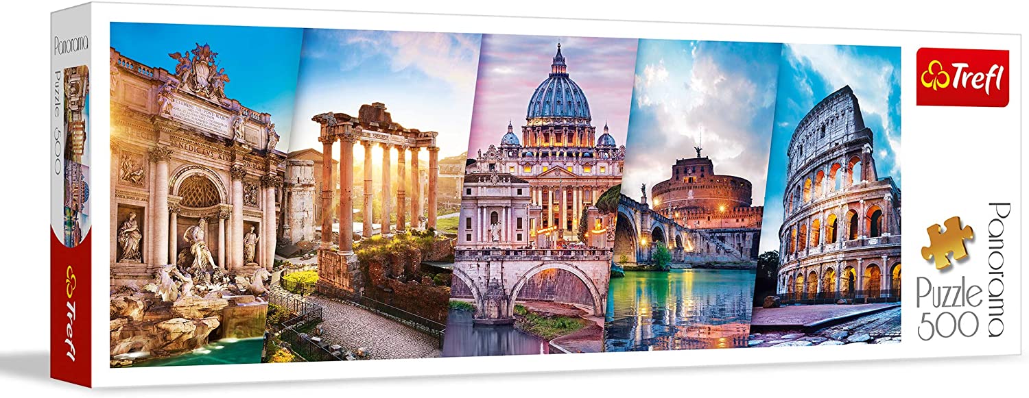 Travelling To Italy – 500 Piece Jigsaw Puzzle (Trefl)