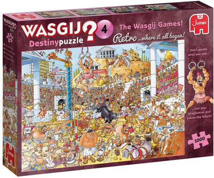 Wasgij Retro Wasgij Destiny 4 - Wasgij Games! - 1000 Piece Jigsaw Puzzle