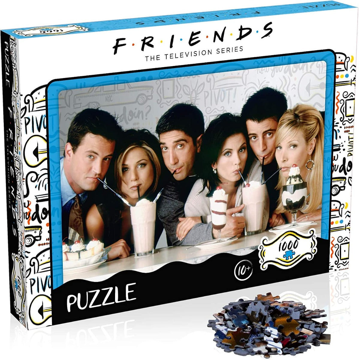 Friends Milkshake - 1000 Piece Jigsaw Puzzle