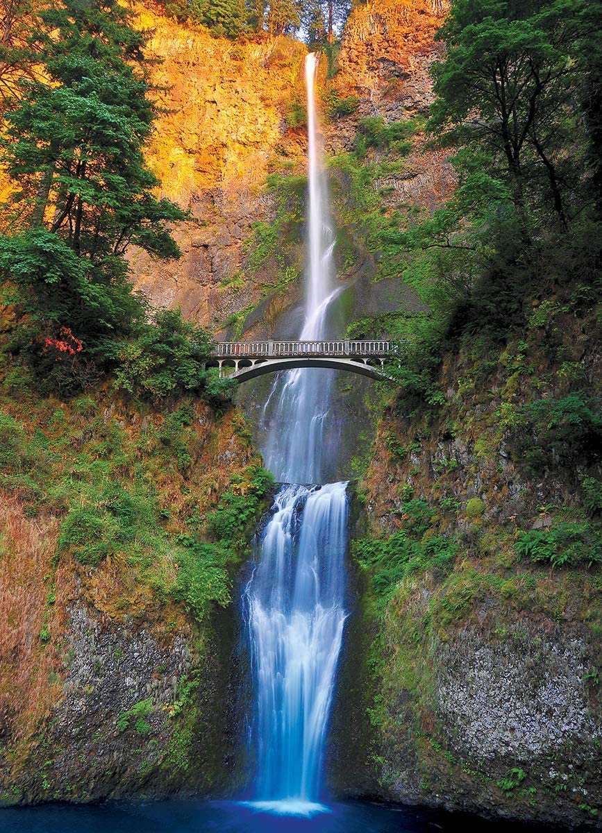 Multnomah Falls Oregon – 1000 Piece Jigsaw Puzzle (Eurographics)