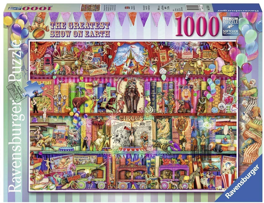 Greatest Show On Earth – 1000 Piece Jigsaw Puzzle (Ravensburger) - Completed Puzzle