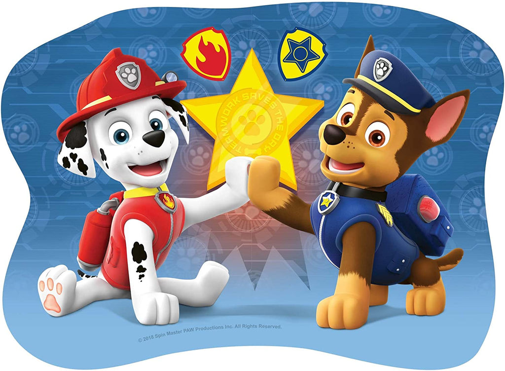 Paw Patrol Four Shaped Puzzles – 4,6,8,10 Piece Jigsaw Puzzle (Ravensburger)