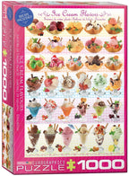 Ice Cream Flavours – 1000 Piece Jigsaw Puzzle (Eurographics)