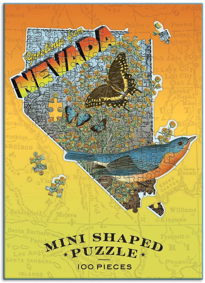 Wendy Gold Nevada – 100 Piece Jigsaw Puzzle (Galison)
