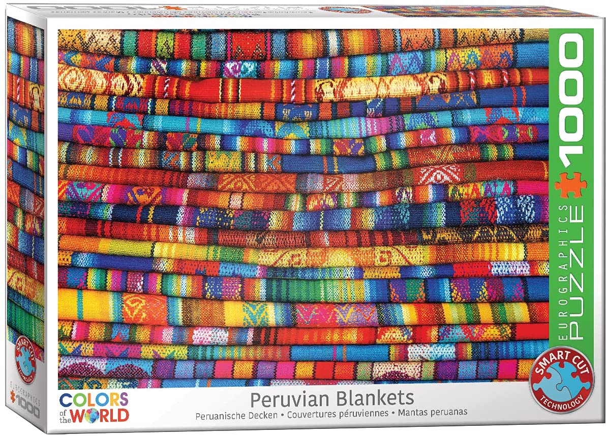 Peruvian Blankets – 1000 Piece Jigsaw Puzzle (Eurographics)