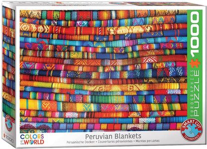 Eurographics - Peruvian Blankets - 1000 Piece Jigsaw Puzzle