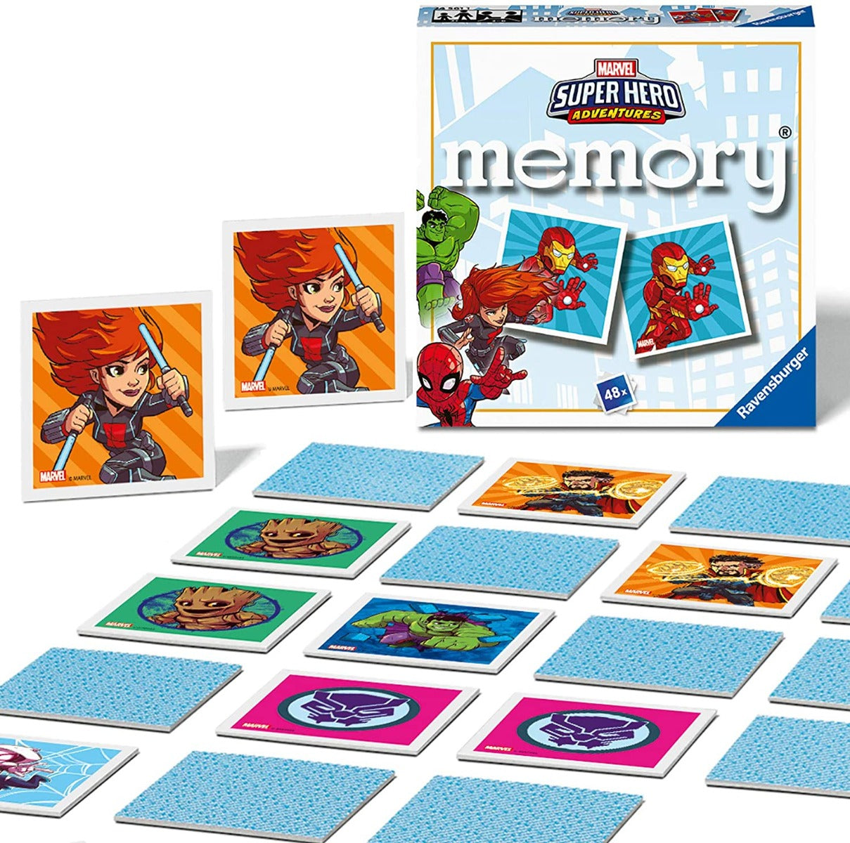 Marvel Avengers Super Hero Adventures – Mini Memory Game (Ravensburger) - Image 3