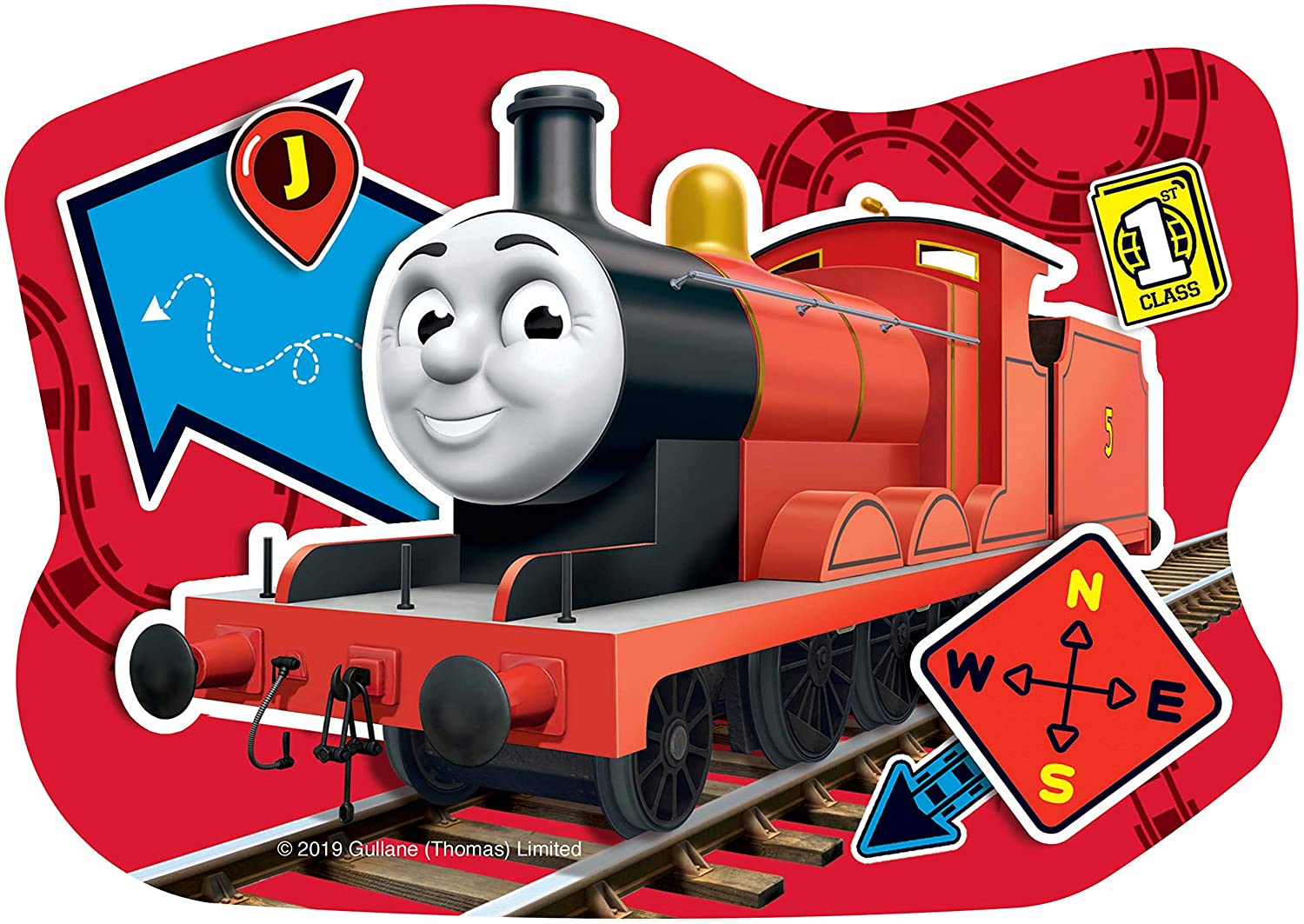 Thomas & Friends Big World Adventures Four Shaped Puzzles – 4,6,8,10 Piece Jigsaw Puzzle (Ravensburger) - Image 2