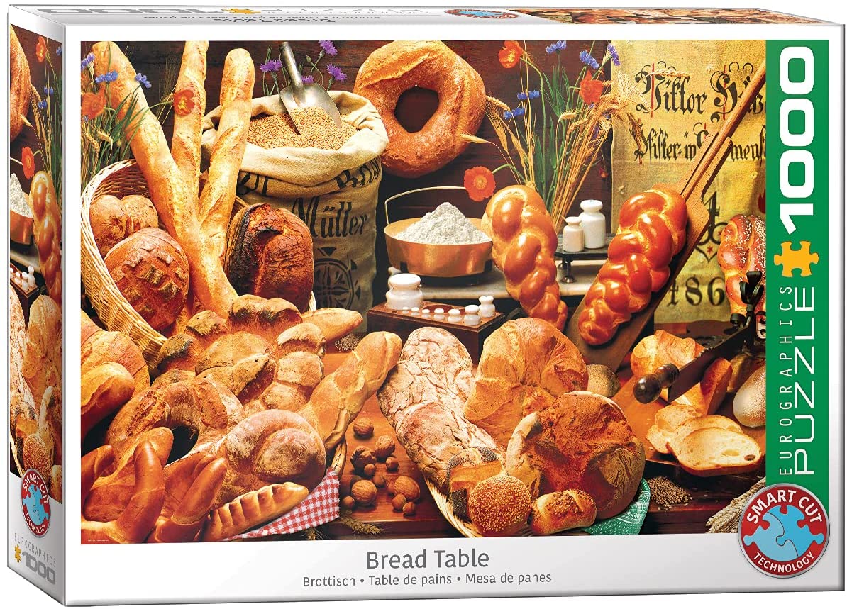 Eurographics -  Bread Table - 1000 Piece Jigsaw Puzzle