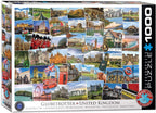 Globetrotter United Kingdom – 1000 Piece Jigsaw Puzzle (Eurographics)