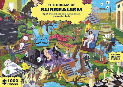 Galison - The Dream of Surrealism - 1000 Piece Jigsaw Puzzle