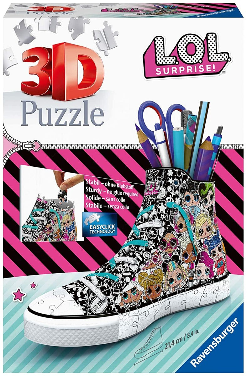 Ravensburger LOL Surprise Sneaker - 108 Piece 3D Jigsaw Puzzle