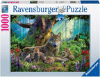 Wolves In The Forest – 1000 Piece Jigsaw Puzzle (Ravensburger) - Completed Puzzle