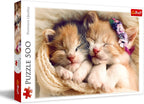 Sleeping Kittens – 500 Piece Jigsaw Puzzle (Trefl)