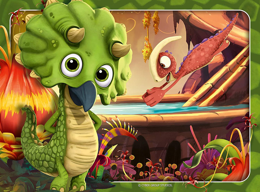 Gigantosaurus 4 in a Box – 12, 16, 20 and 24 Piece Jigsaw Puzzles (Ravensburger)