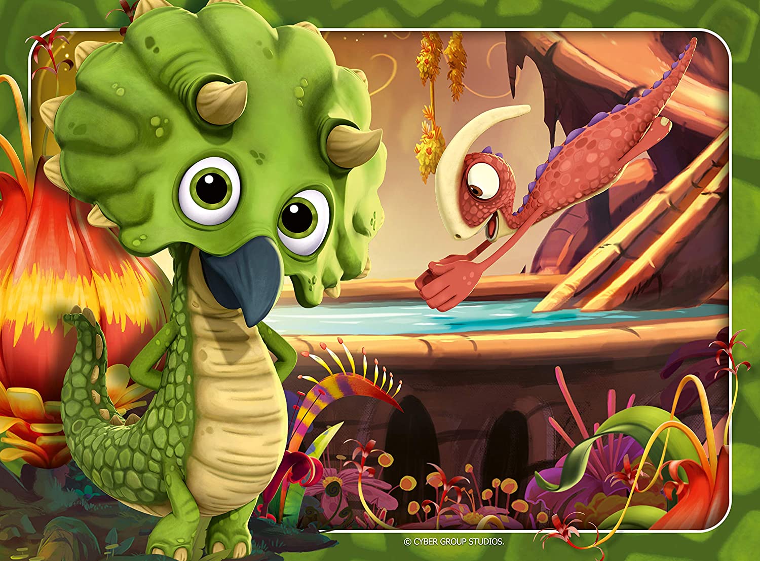 Gigantosaurus 4 in a Box – 12, 16, 20 and 24 Piece Jigsaw Puzzles (Ravensburger)