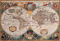 Antique World Map – 2000 Piece Jigsaw Puzzle (Eurographics)