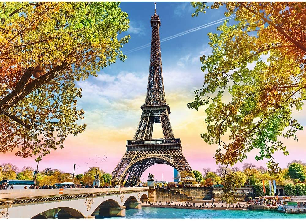 Romantic Paris – 500 Piece Jigsaw Puzzle (Trefl)