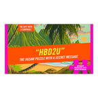 Knock Knock Hbd2u Message Puzzle – Jigsaw Puzzle (Galison)