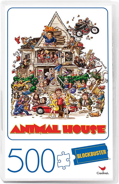 Cardinal Games - Blockbuster Video Puzzles - Animal House - 500 Piece Jigsaw Puzzle