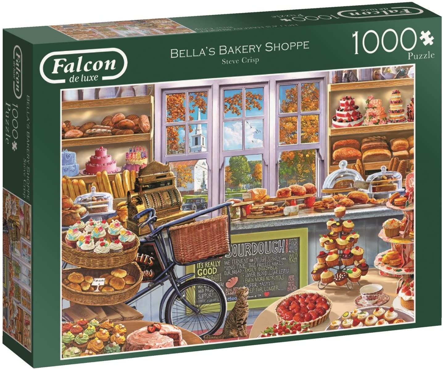 Bella's Bakery Shoppe – 1000 Piece Jigsaw Puzzle (Falcon De Luxe)