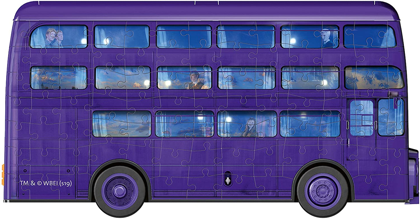 Ravensburger Harry Potter Knight Bus - 216 Piece 3D Jigsaw Puzzle