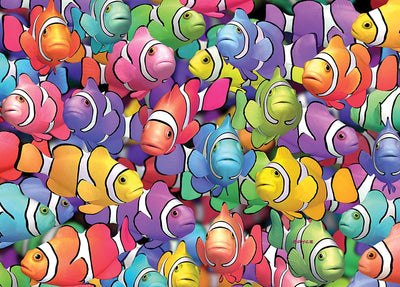 Double-Trouble Clownfish – 500 Piece Jigsaw Puzzle (Cheatwell)