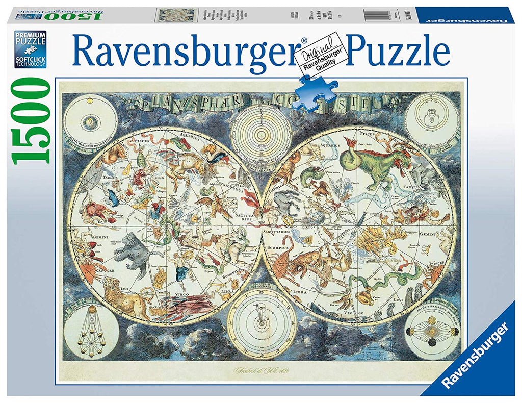 World Map – 1500 Piece Jigsaw Puzzle (Ravensburger)