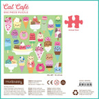 Cat Cafe – 500 Piece Jigsaw Puzzle (Galison)