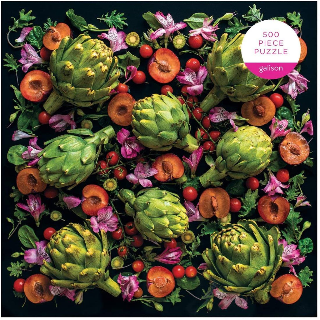 Artichoke Floral – 500 Piece Jigsaw Puzzle (Galison)