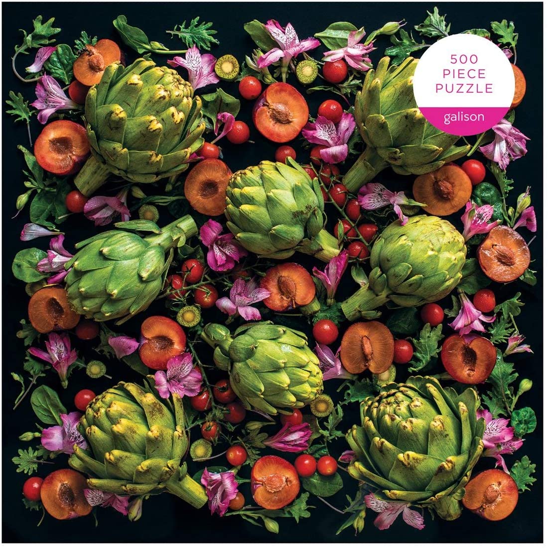 Artichoke Floral – 500 Piece Jigsaw Puzzle (Galison)