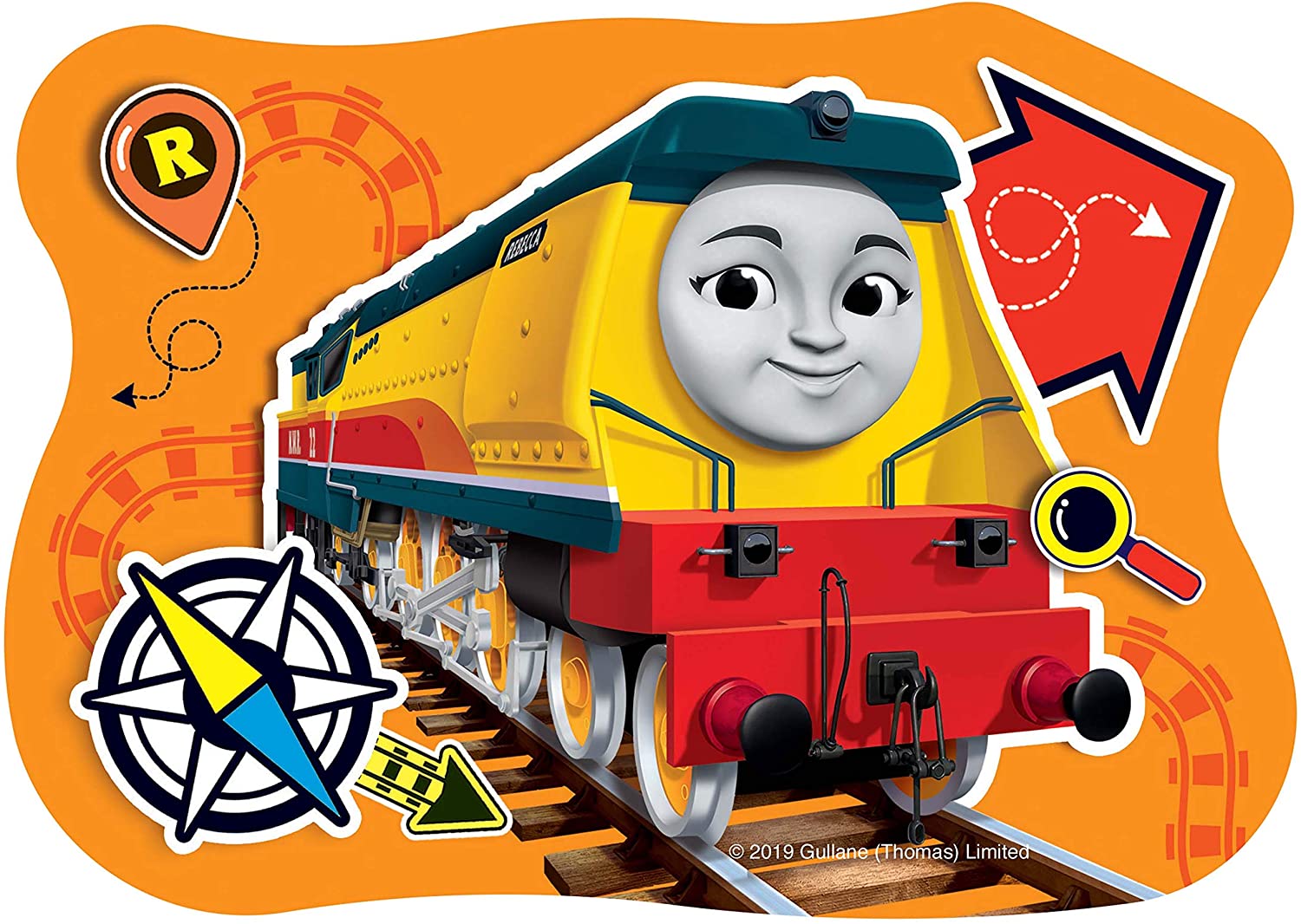 Thomas & Friends Big World Adventures Four Shaped Puzzles – 4,6,8,10 Piece Jigsaw Puzzle (Ravensburger) - Image 3
