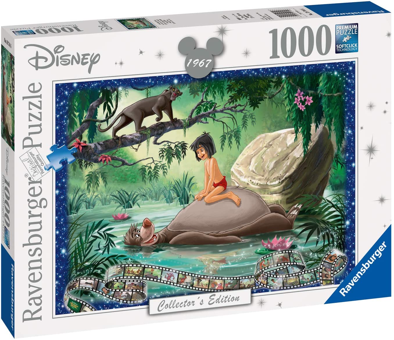 Ravensburger - Disney Collector's Edition Jungle Book - 1000 Piece Jigsaw Puzzle