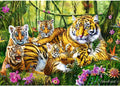 The Tiger Family – 500 Piece Jigsaw Puzzle (Trefl)
